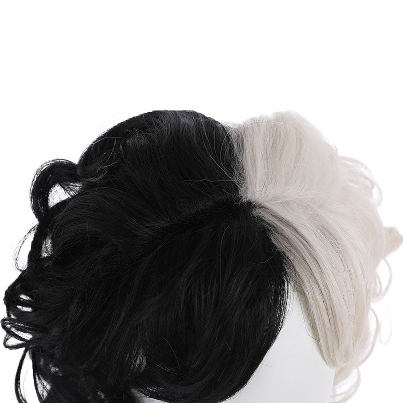 Cruella De Vil Cosplay Wigs