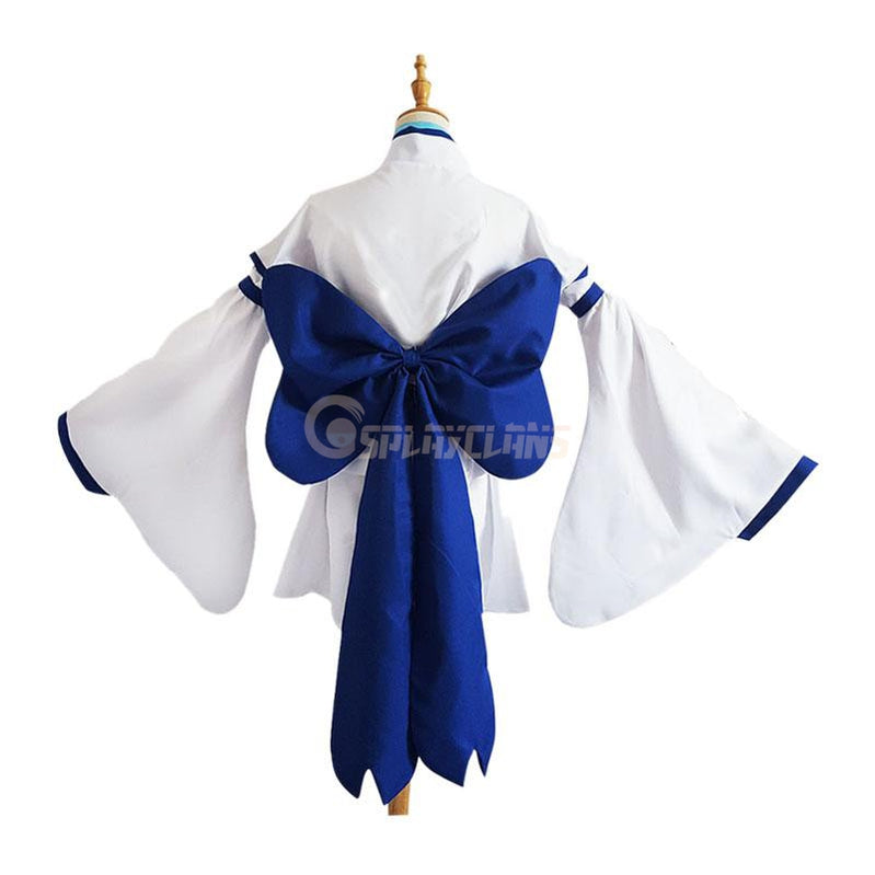 Anime Re:Zero Starting Life in Another World Childhood Rem and Ram Kimono Cosplay Costume - Cosplay Clans