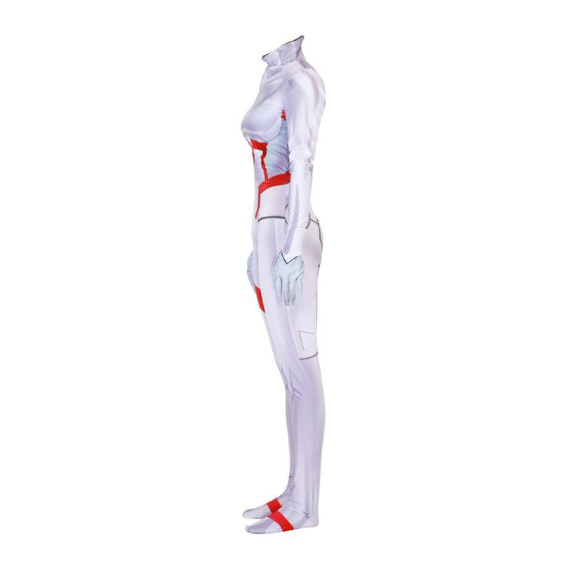 Anime DARLING in the FRANXX KOKORO Ichigo Miku ZOROME Combat Jumpsuit Cosplay Costumes - Cosplay Clans