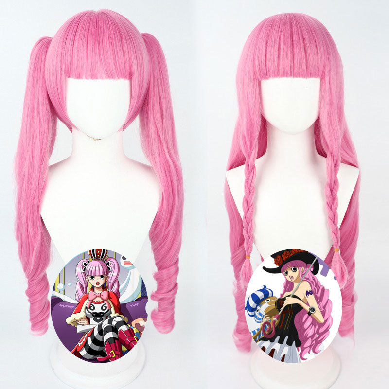 Anime One Piece Perona Cosplay Wigs