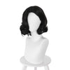 Movie Resident Evil Village Alcina Dimitrescu Lady Black Curls Cosplay Wigs - Cosplay Clans