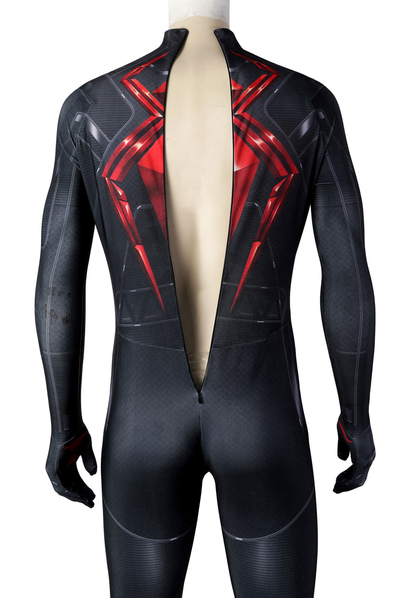 Marvel's Spider-Man Dark Suit Jumpsuit Cosplay Costumes