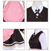 Anime Demon Slayer Kimetsu no Yaiba Nezuko Kamado Maid Outfit Cosplay Costumes - Cosplay Clans