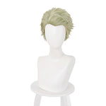 Anime Jujutsu Kaisen Kento Nanami Short Mixed Green Cosplay Wigs - Cosplay Clans