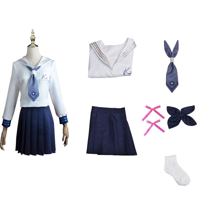 Game Genshin Impact X HeyTea Kamisato Ayaka Kamisato Ayato Cosplay Costumes - Cosplay Clan