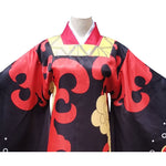 Anime Demon Slayer Kimetsu no Yaiba Tanjuro Kamado Dance of the Fire God Hinokami Kagura Cosplay Costume - Cosplay Clans