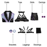 Game LOL KDA ALL OUT Evelynn Fullset Cosplay Costumes - Cosplay Clans