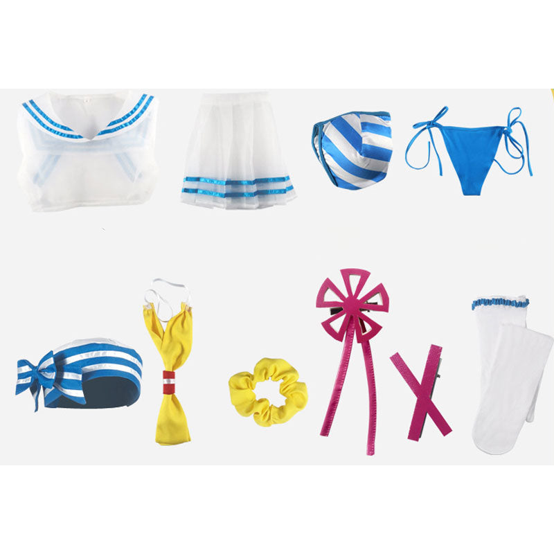 Anime Re: Zero Starting Life in Another World Rem Swimsuit Cosplay Costumes