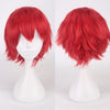 Classic Short 30cm Man Fashion Various Color White Black Gray Brown Pink Red Pruple Blonde Anime Cosplay Wigs - Cosplay Clans