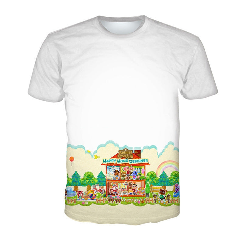 Animal Crossing Timmy Tommy Isabelle T-Shirts Cosplay Costumes - Cosplay Clans
