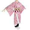 Anime Demon Slayer Kimetsu no Yaiba Nezuko Kamado kimono Cosplay Costume - Cosplay Clans
