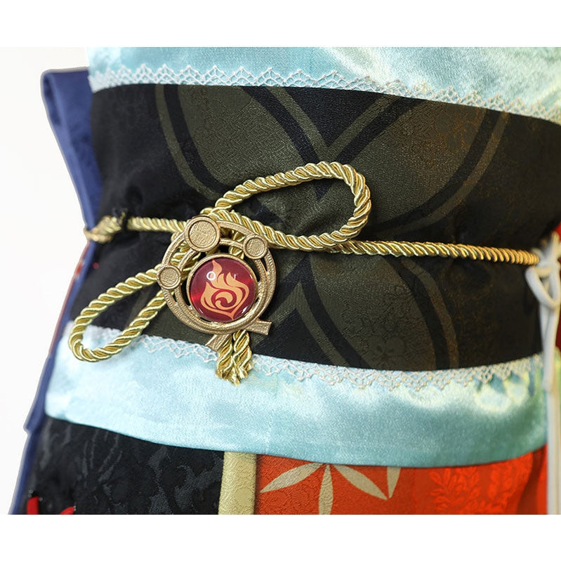 Genshin Impact Yoimiya Xiaogong Cosplay Costumes