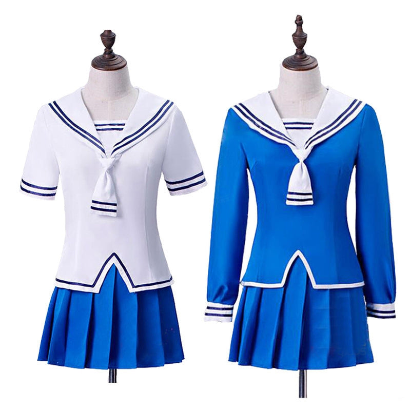Anime Fruits Basket Tohru Honda School Uniform Halloween Cosplay Costumes - Cosplay Clans