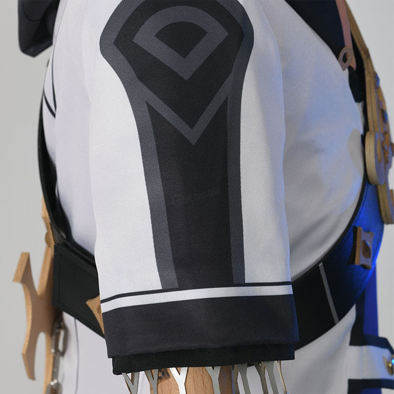 Game Genshin Impact Albedo Fullset Cosplay Costumes - Cosplay Clans