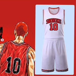 Anime Slam Dunk Kaede Rukawa Basketball Uniform Cosplay Costumes