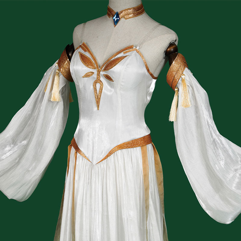 Genshin Impact Greater Lord Rukkhadevata Cosplay Costumes 