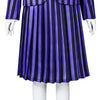 The Addams Family Wednesday Addams Purple Uniform Cosplay Costumes