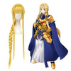 Anime SAO Sword Art Online Alicization Alice Zuberg Long Blonde Cosplay Wigs - Cosplay Clans