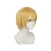 Anime Fire Force Arthur Boyle Short Blond Cosplay Wigs - Cosplay Clans