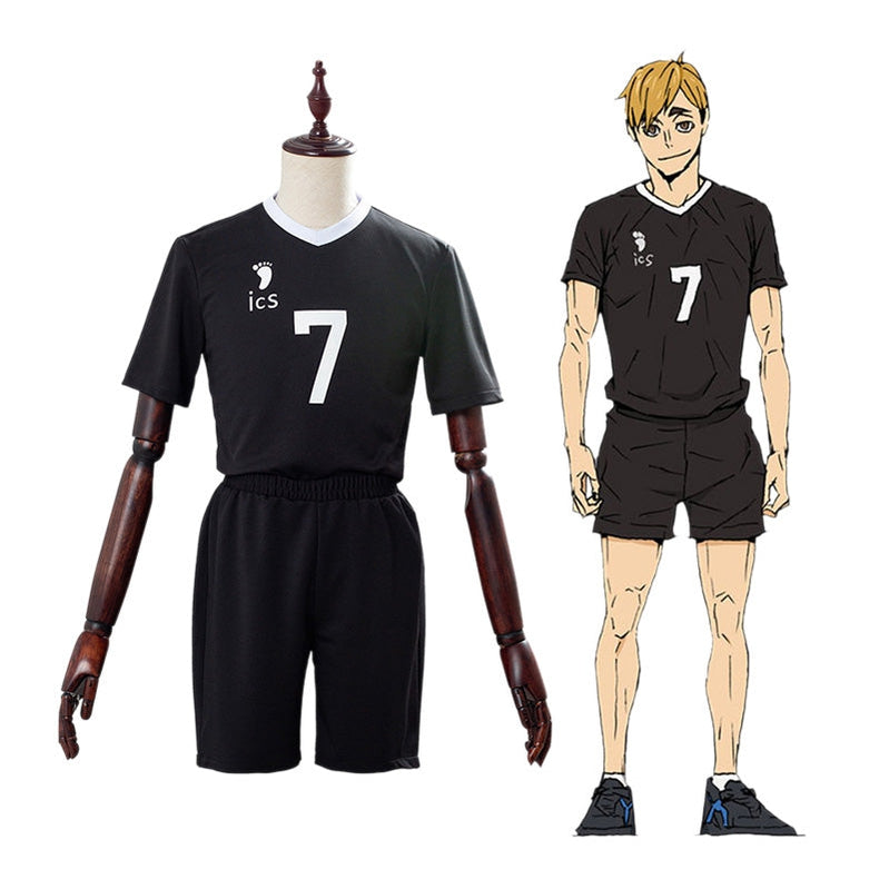 Anime Haikyuu Inarizaki High School Atsumu Miya Cosplay Costume - Cosplay Clans