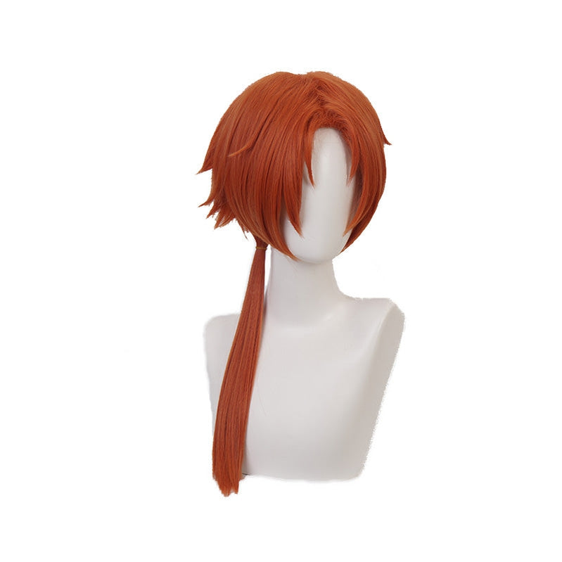 Anime TBHK Toilet-bound Hanako-kun Aoi Akane Long Orange Cosplay Wigs - Cosplay Clans