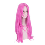Anime JoJo's Bizarre Adventure Golden Wind Diavolo Long Pink Cosplay Wigs - Cosplay Clans
