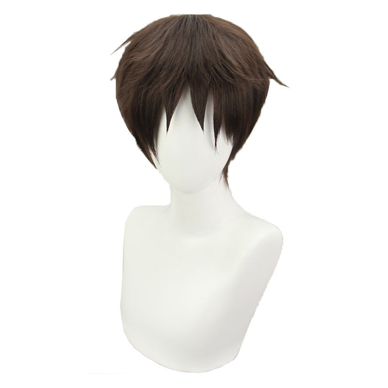 Anime Attack on Titan Eren Jaeger Short Brown Cosplay Wigs - Cosplay Clans