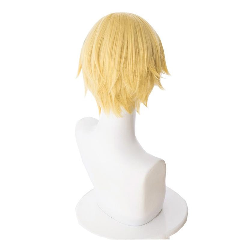 Anime Sword Art Online Alicization Under World Eugeo Short Blond Cosplay Wigs - Cosplay Clans