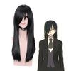 Anime Miss Kobayashi's Dragon Maid Fafnir Long Black Cosplay Wigs - Cosplay Clans
