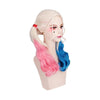 Movie Suicide Squad Harley Quinn Long Pink and Blue Cosplay Wigs - Cosplay Clans
