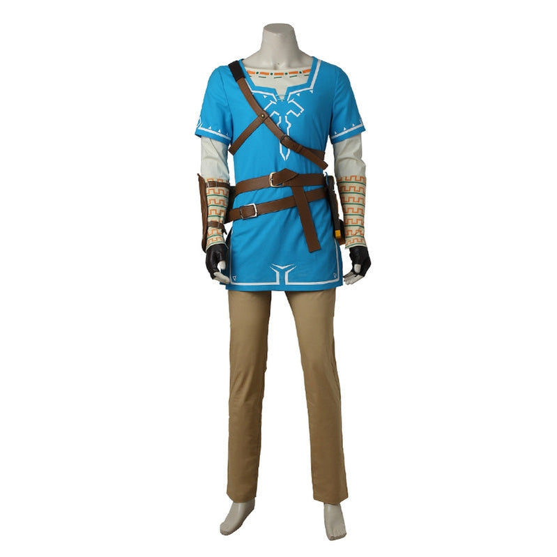 The Legend of Zelda: Breath of the Wild Link Outfits Cosplay Costume - Cosplay Clans