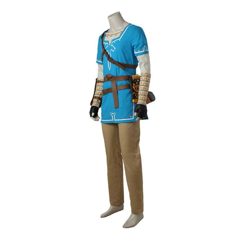 The Legend of Zelda: Breath of the Wild Link Outfits Cosplay Costume - Cosplay Clans