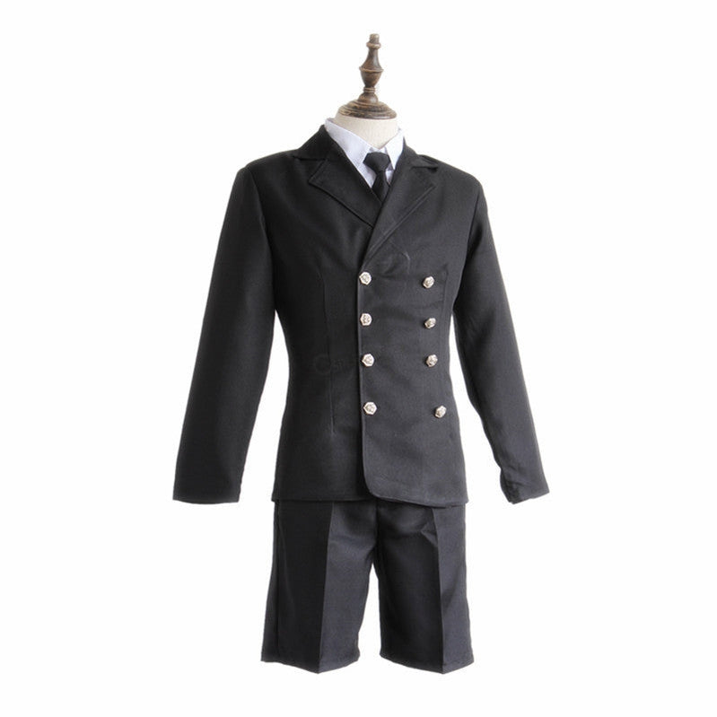 Anime Black Butler Ciel Phantomhive Funeral Cosplay Costume - Cosplay Clans