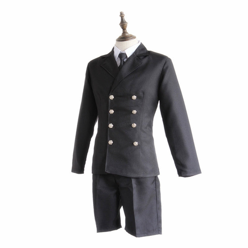 Anime Black Butler Ciel Phantomhive Funeral Cosplay Costume - Cosplay Clans