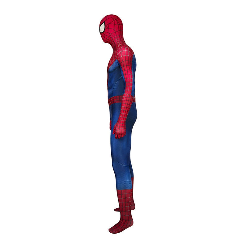 Movie Spider-Man: The Amazing Spider-Man Peter Parker Spiderman Jumpsuit Elastic Force Cosplay Costume - Cosplay Clans