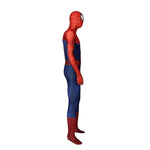 Movie Spider-Man: Into the Spider-Vers Peter Parker Spiderman Jumpsuit Elastic Force Cosplay Costume with Headgear - Cosplay Clans