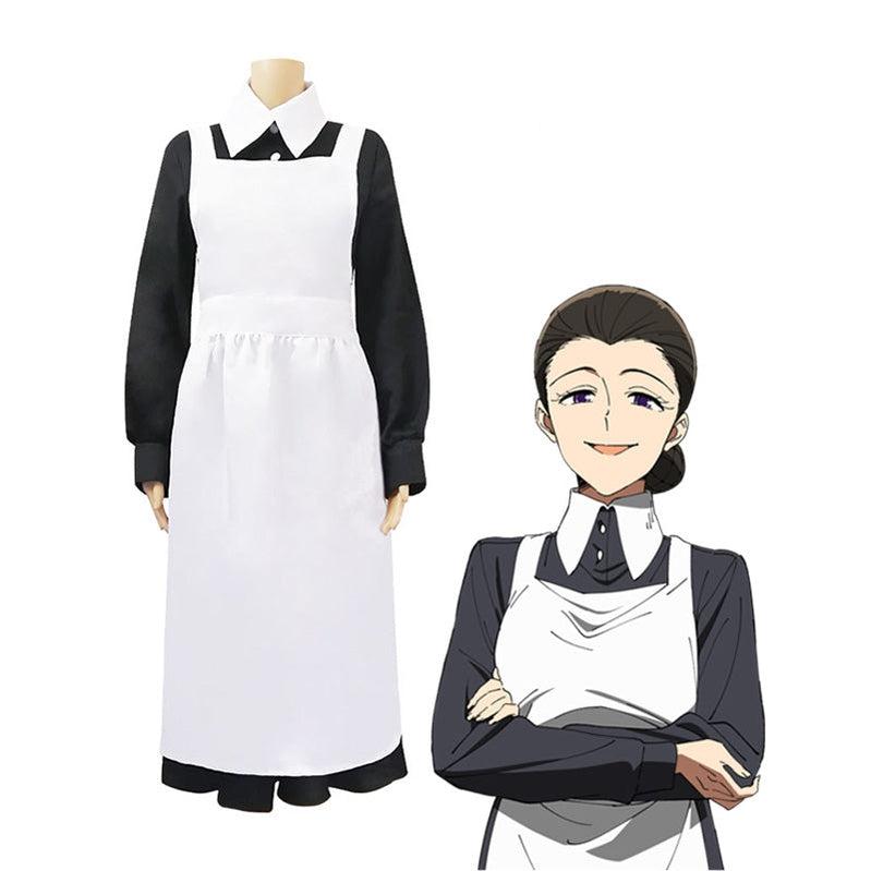 Anime The Promised Neverland Mama Isabella Cosplay Costume - Cosplay Clans