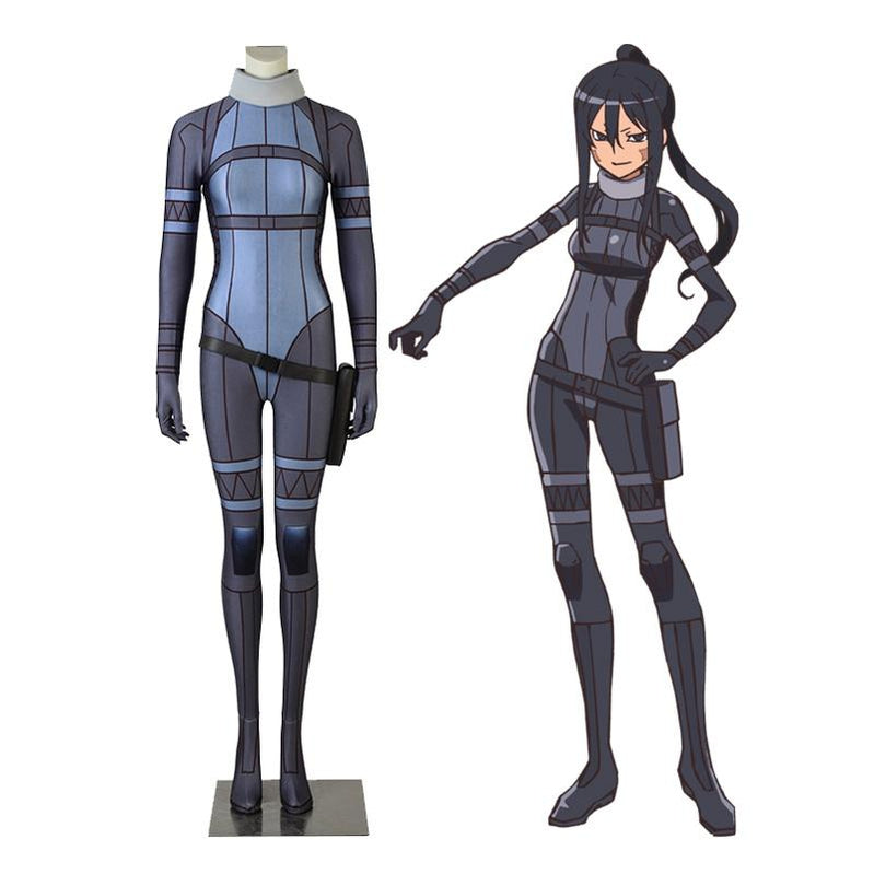 Anime SAO Sword Art Online GGO Gun Gale Online Kanzaki Elsa Pitohui Cosplay Costume - Cosplay Clans