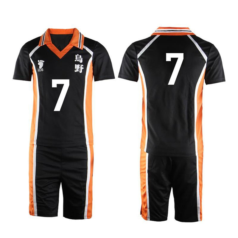 Anime Haikyuu Karasuno High School Volleyball Club Hinata Shoyo and All Teammates Uniform Cosplay Costume - Cosplay Clans