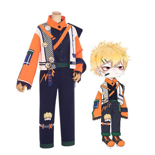 Anime My Hero Academia Katsuki Bakugo Casual Clothes Cosplay Costumes - Cosplay Clans