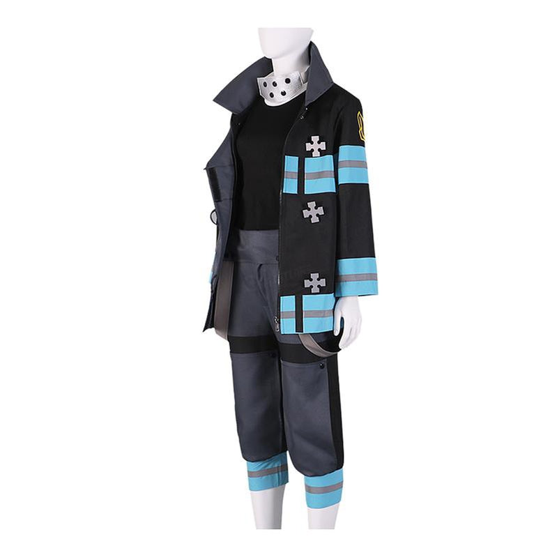 Anime Fire Force Kotatsu Tamaki Fire Suit Cosplay Costume - Cosplay Clans