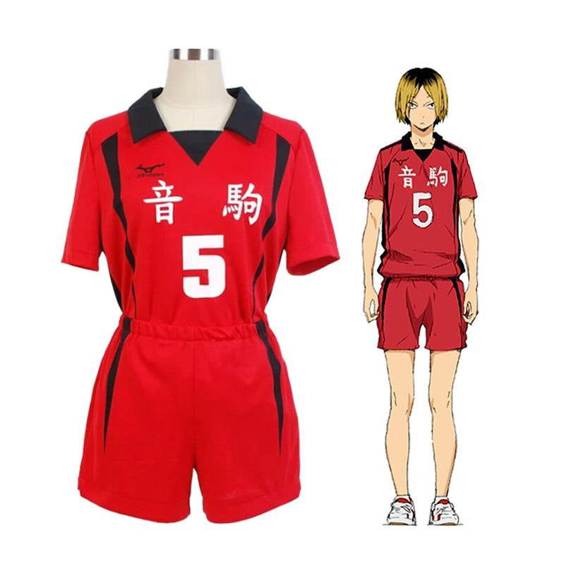 Anime Haikyuu Nekoma High School Kozume Kenma Uniform Cosplay Costume - Cosplay Clans