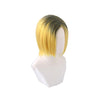 Anime Haikyuu Kozume Kenma Short Black Fade Blond Cosplay Wigs - Cosplay Clans