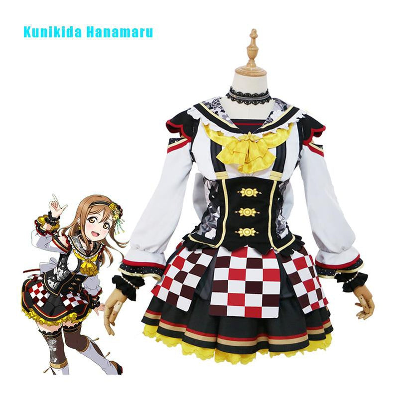 LoveLive!Sunshine!! Takami Chika and Aqours All Members First Month Uniform Cosplay Costume - Cosplay Clans