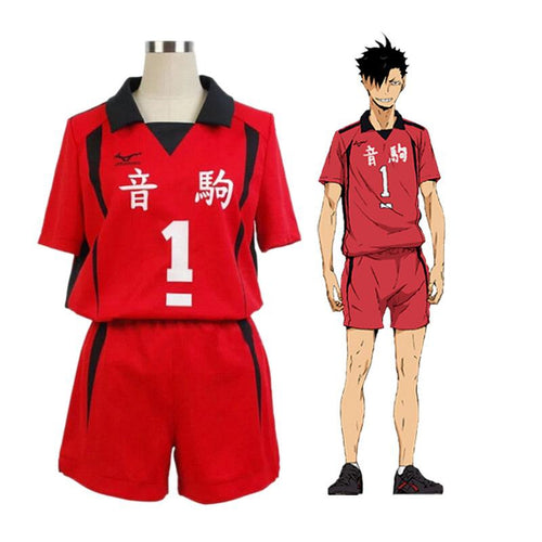 Anime Haikyuu Nekoma High School Kuroo Tetsurou Uniform Cosplay Costume - Cosplay Clans