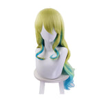 Anime Miss Kobayashi's Dragon Maid Lucoa Long Wavy Mixed Green Cosplay Wigs - Cosplay Clans