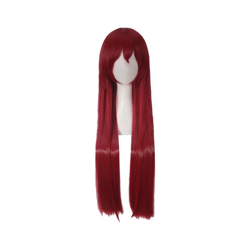 Anime Steins;Gate Makise Kurisu Long Wine Red Cosplay Wigs - Cosplay Clans