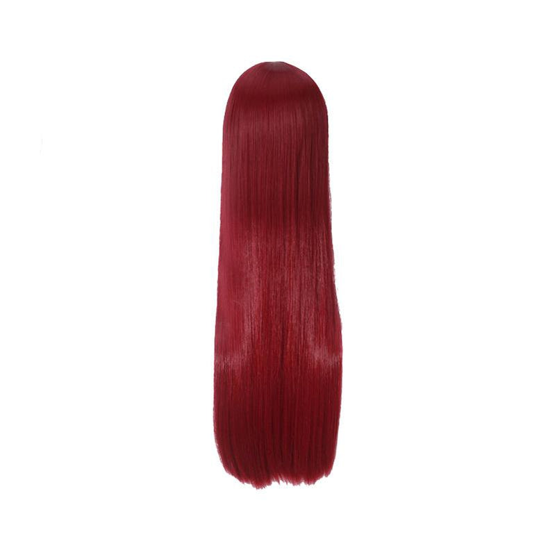 Anime Steins;Gate Makise Kurisu Long Wine Red Cosplay Wigs - Cosplay Clans