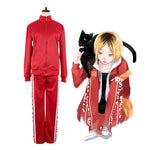 Anime Haikyuu Nekoma High School Jacket Uniform Kozume Kenma Cosplay Costume - Cosplay Clans