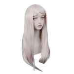 Anime Fire Force Princess Hibana Long Light Pink Cosplay Wigs - Cosplay Clans